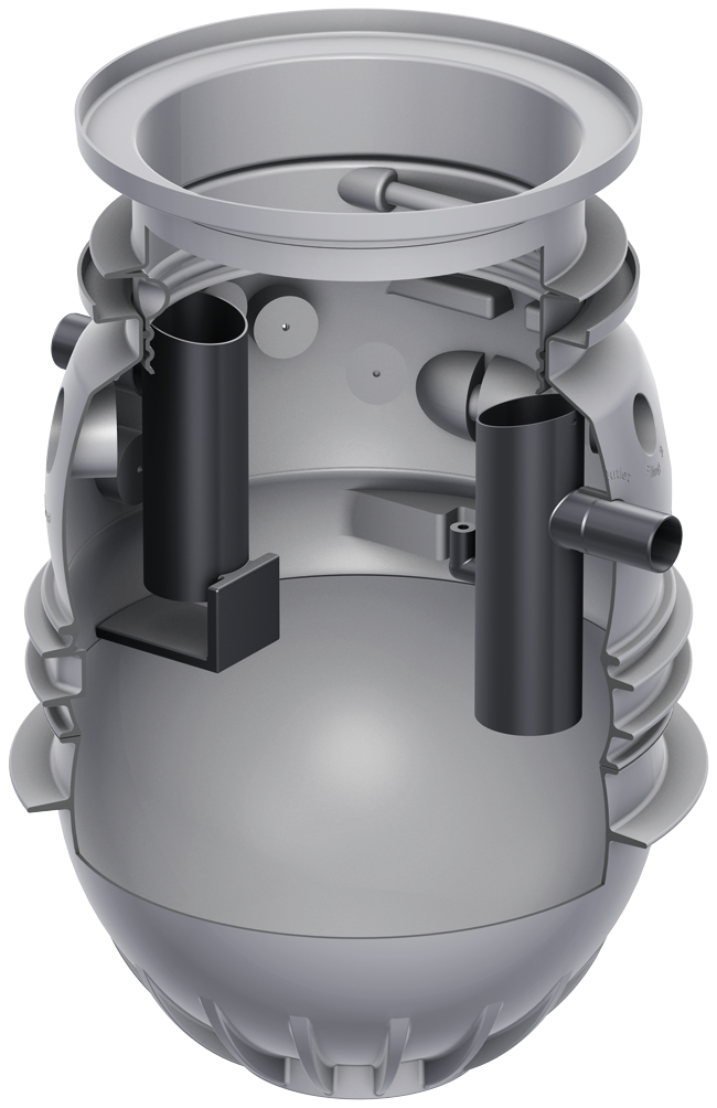 Grease separator LipuMax-P-B basic model