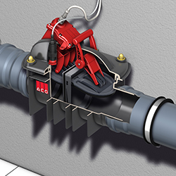 Quatrix-K backflow stops for water with faecal matter