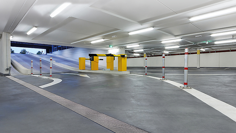 Multi Y Parking Deck Drainage, Underground Parking Garage Drainage Design