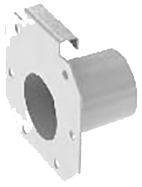 End plate with 50 mm outlet