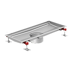 ACO hygienic box channel - standard edge
