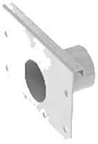 End plate with 50 mm outlet