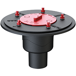Flat roof gullies Passavant Spin