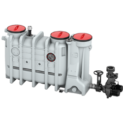Grease separator with integrated lifting plant LipuSmart-P-OD extension stage 1 Grease separator with integrated lifting plant LipuSmart-P-OD extension stage 1