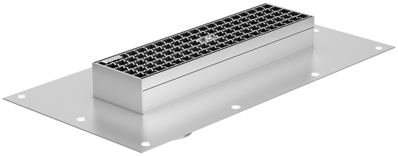 Parking Deck Drainage Channels With Connecting Flange For Mastic Asphalt 203056