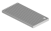 Gratings and covers for ACO hygienic gully - high capacity