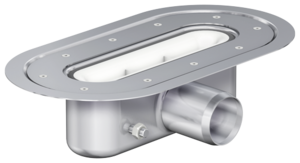 Drainage body with foul air trap