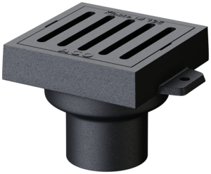 Compact gullies, without foul air trap, without bracket