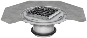 Top sections for compound sealing for gully body Passavant