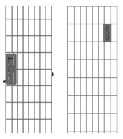 Gratings for height-adjustable channel bodies