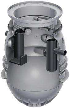 Grease separator LipuMax-P-B basic model