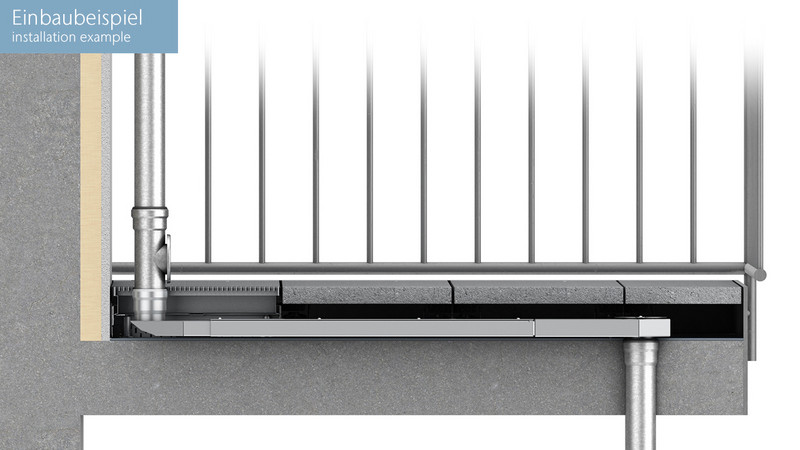 ACO Flat Channel - Cascade Drainage 618201