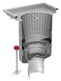 Extended Fixed Height  Vertical Outlet 391943