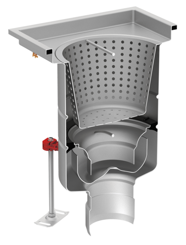 Extended Fixed Height Vertical Outlet 391943