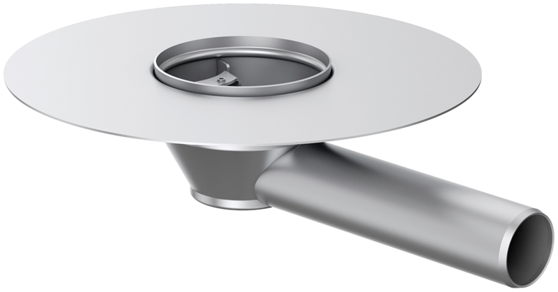 Gully Body ACO Balcony Drain With Connection Flange And 1 463103