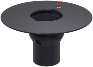 Gully body Passavant, DN 100 – socket inclination 90°