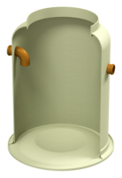 Standard construction – Glass Reinforced Plastic (GRP)