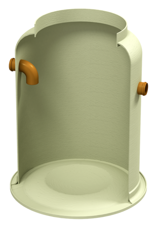 Standard construction – Glass Reinforced Plastic (GRP)