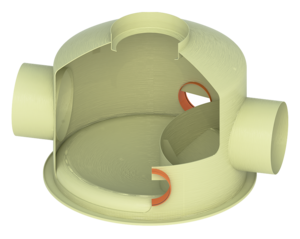External Bypass - Dividing shaft GRP