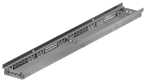 Channel body with fixed overall height