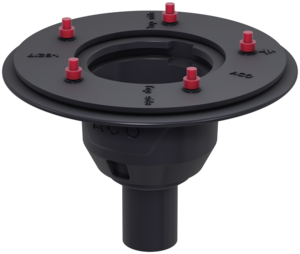 Gully body Passavant, DN 50 – socket inclination 90°