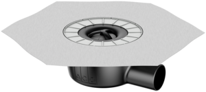 Single gully with odour stop - ACO Sanitary Gully Easyflow+