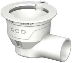 Gully body Passavant, DN 70 – socket inclination 1,5°