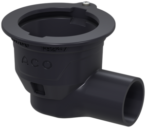 Gully body Passavant, DN 70 – socket inclination 1,5°