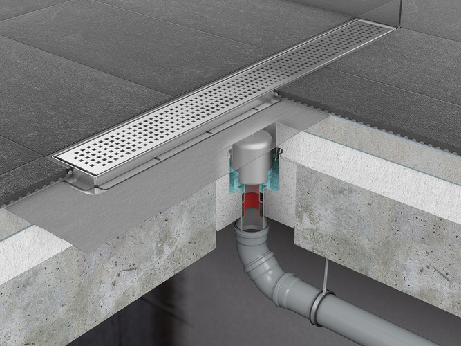 Fire Protection-channel Body Installation Height Top Edge Screed 53-56  97 Mm Din En 12531 288706
