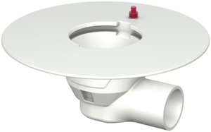 Gully body Passavant, DN 70 – socket inclination 1,5°