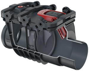 Triplex type 1 single backflow stops - for exposed pipes