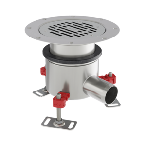 ACO EG150 set with horizontal outlet