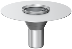 Gully body ACO balcony drain with/without bell