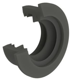 Drill connection seal DN 110