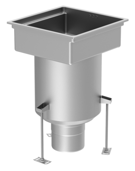 Fixed height – vertical outlet