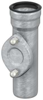 Gm-X cleaning pipe – round cleaning opening