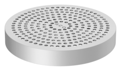 ACO perforated grating - Round