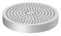 ACO perforated grating - Round
