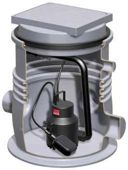 Waste water lifting plant Sinkamat-K mono