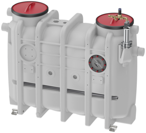 Grease separator LipuJet-P-OB basic model