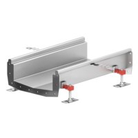 Sloping invert channel