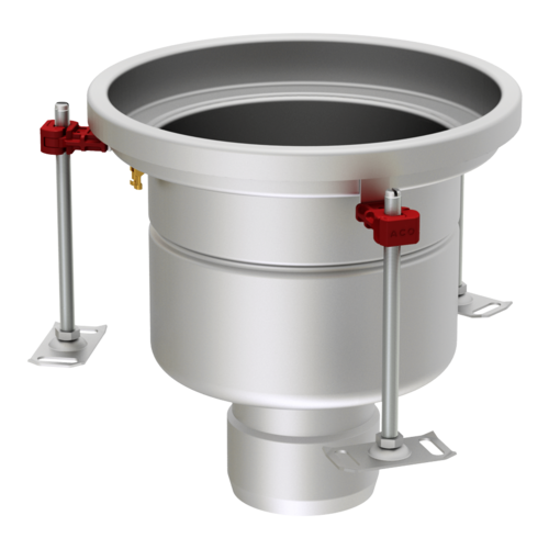 Fixed Height With Vertical Outlet - Round Top 391933