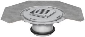 Top sections for compound sealing for gully body Passavant