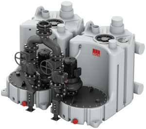 Waste water lifting plant Muli Pro-DDP parallel