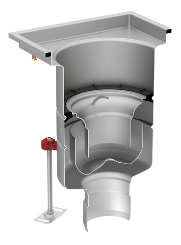 Extended Fixed Height  Vertical Outlet 391945