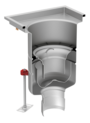 Extended Fixed Height  Vertical Outlet 391945