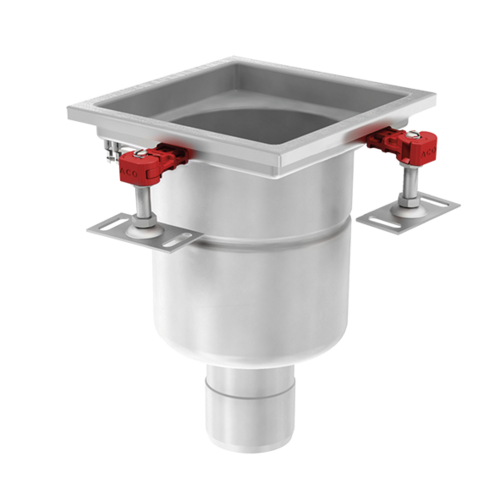 Fixed Height With Vertical Outlet - Square Top 129061