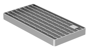 ACO hygienic ladder grating