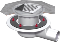Gully body Wal-Selecta, DN 100 – socket inclination 1,5°
