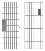 Gratings for height-adjustable channel bodies